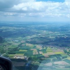 Verortung via Georeferenzierung der Kamera: Aufgenommen in der Nähe von Dillingen a.d.Donau, Deutschland in 1600 Meter